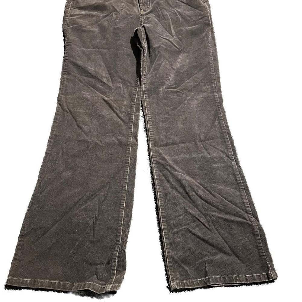Route 66 Vintage Wide-Leg Brown Corduroy Pants Button Fly Size 14